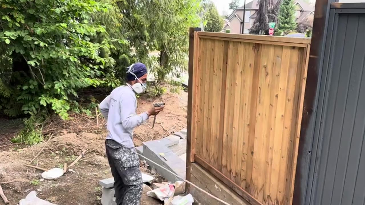 Paint your fence best finished wood polish