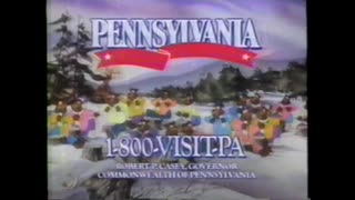 1994 Visit Pennsylvania "America starts here" TV Commercial