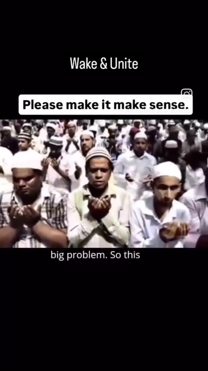 If you are Muslim, this might hurt your feelings...