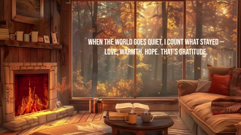 LOVE, WARMTH, HOPE — WHAT STAYED | A soft moment of thanks at the end of the day