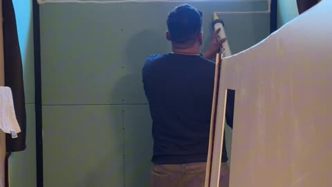 Composite Panel Install for Affordable Bathroom Remodel