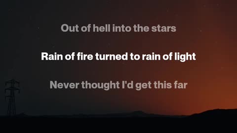 Out of Hell Into the Stars