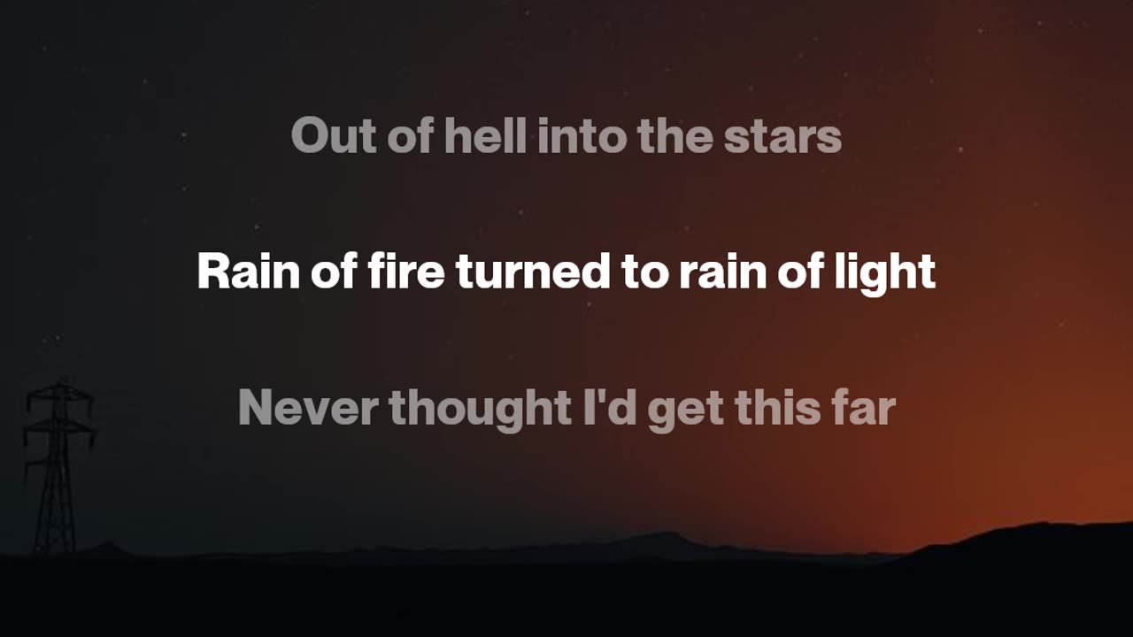 Out of Hell Into the Stars