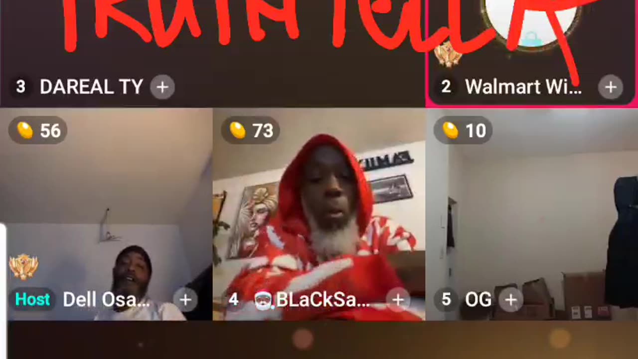 DELL OSAMA PANEL WITH KUTTY, DAREAL TY, OG CALI, BLACK SANTA, & LIKENOOTHER