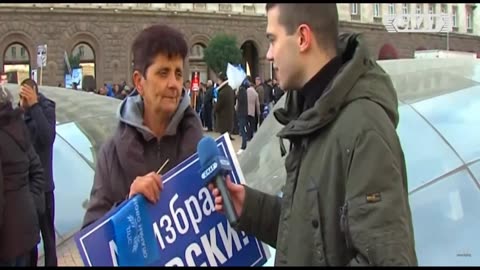 Симпатизант на Пеевски на протеста на 11.11.2024: "Той ще направи нещо за държавата"