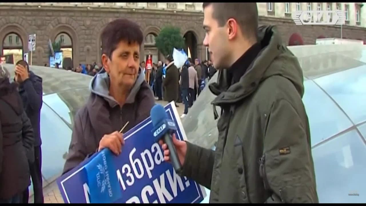 Симпатизант на Пеевски на протеста на 11.11.2024: "Той ще направи нещо за държавата"