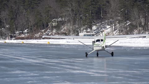 Alton Bay Ice Runway