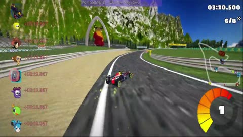 SuperTuxKart But Is Red Bull RB9 On Red Bull Ring (Red Bovine Ring)