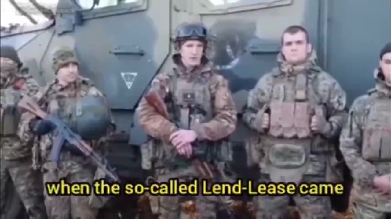 A group of Ukrainian soldiers defect and join the Russian army to fight against the Zelensky regime