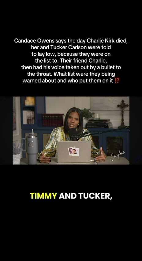 Candace Owens Going Deep But Can We Trust Her Frens?