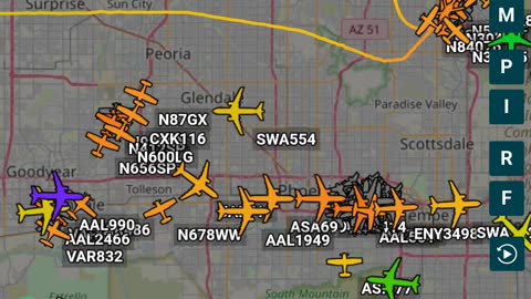 Another MunDay EDG Shift - KPHX - Jan 6th 2025 - no audio -