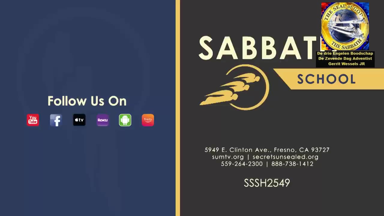 SUMtv - Sabbatschool - De Ware Jozua