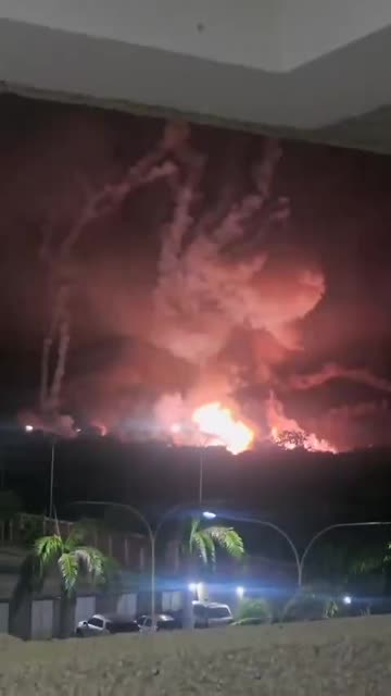 Huge Secondary Detonations in the Vicinity of Higuerote Airport