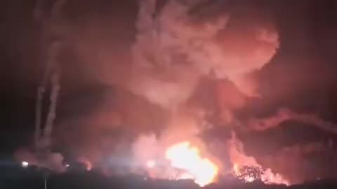 Huge Secondary Detonations in the Vicinity of Higuerote Airport