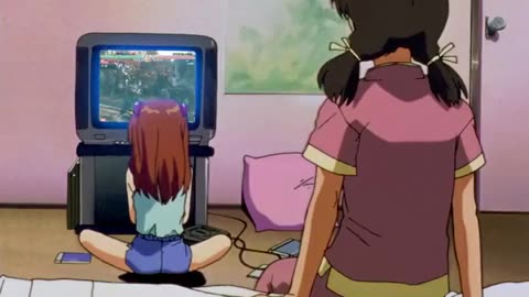 Asuka plays Virtua Fighter 4