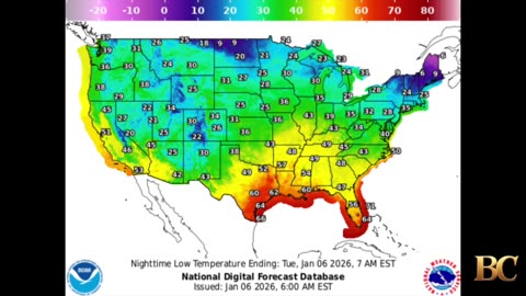 National Weather Forecast (January 6, 2026)