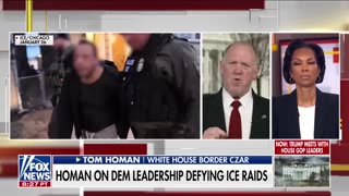 Tom Homan warns protesters impeding ICE raids 'could find themselves in handcuffs'