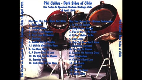 Phil Collins - Live - 1995.04.18 - Chile (Both Sides Tour)