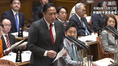 2024年12月17日 参議院予算委員会 浜松市のデータを川田龍平議院が暴露