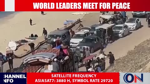 WORLD LEADERS MEET FOR PEACE