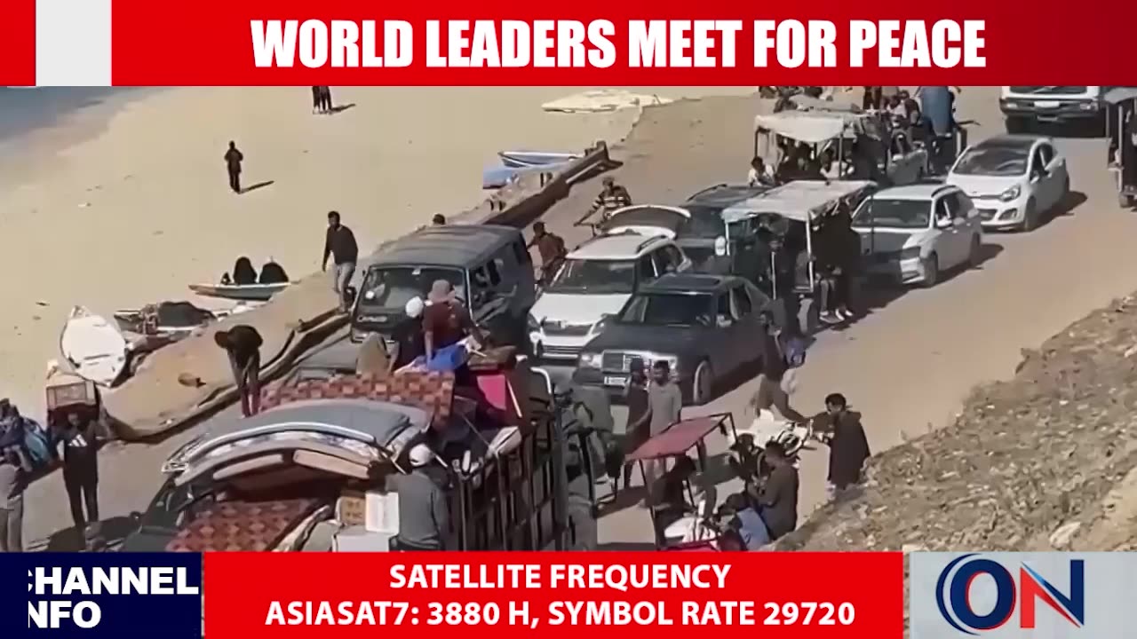 WORLD LEADERS MEET FOR PEACE