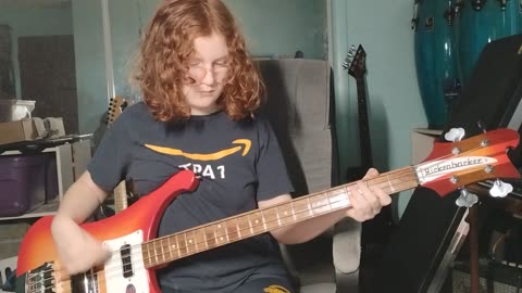 Tie Your Mother Down/Queen bass play along by Cara