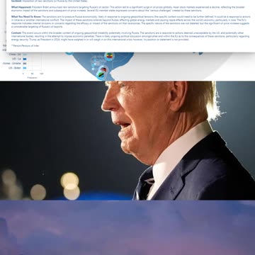 Biden’s new Russia sanctions prompt oil price surge. #sanctions #us #russia