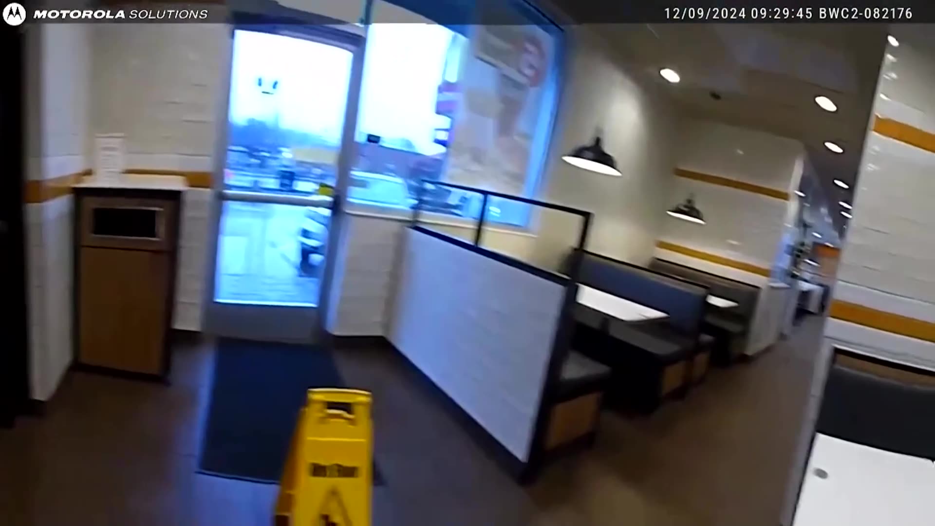 Bodycam shows polices first encounter with Mangione at McDonalds