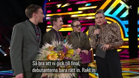 Måns Zelmerlöw och KAJ till final