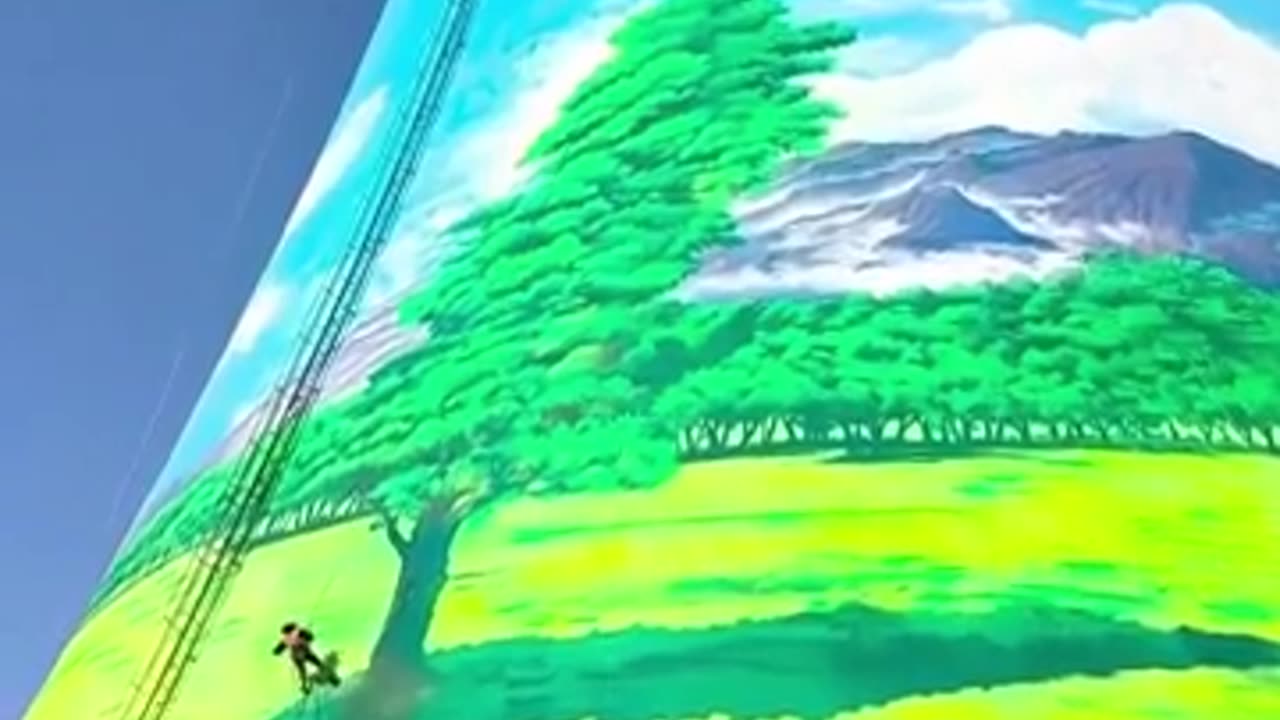 🤯✨ Artists Transform Cooling Towers Into Art Masterpieces! | FeedMyCuriosity