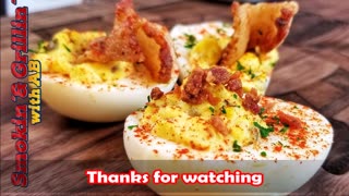 Deviled Eggs | Deviled Eggs with Bacon