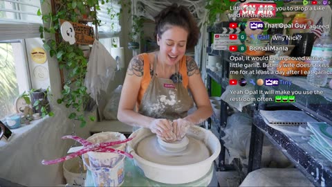 Live 🔴 Episode 156 Swan City Ceramics 🦢 Pottery Livestream
