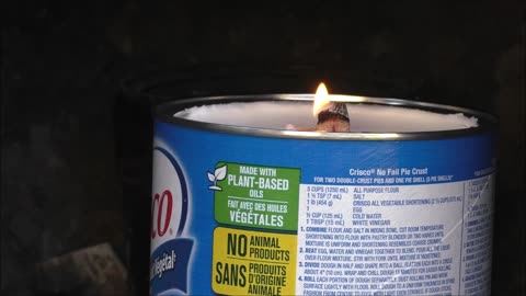 brand new crisco candle