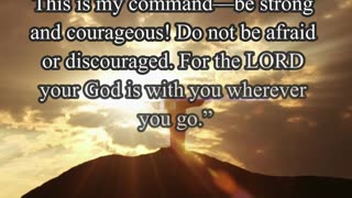 Joshua 1:9