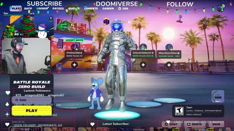 Come Hangout! Project Ascension (WoW) & Fortnite! 130+ Crown Wins