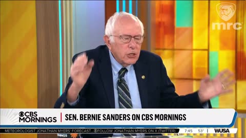 YIKES: Bernie Sanders’s sit-down on Monday’s ‘CBS Mornings’ ended with this brutal question...
