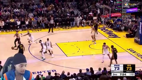 Flight reacts to Phoenix Suns at Golden State Warriors game highlights