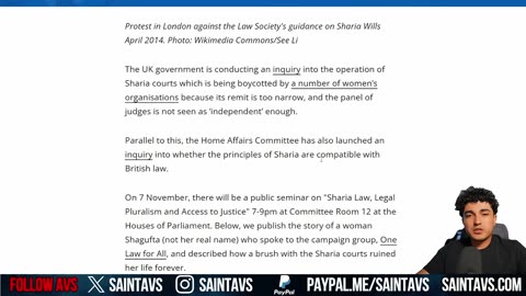 Saint AVS - Islam, Trump & Eating Swans_ The Clip EVERY Brit Must See