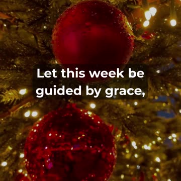 Your Monday Prayer for Peace in a Busy Christmas Week.