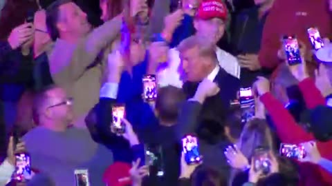 President Trump Holds Victory Rally