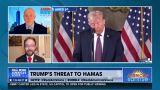 TRUMP'S THREAT TO HAMAS