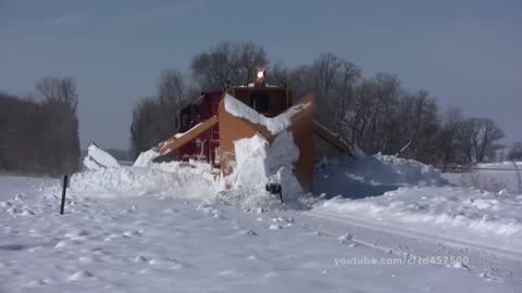 Ultimate Train Snow Plowing Compilation - Trains vs. Snow