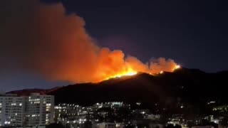 The California Fires have officially entered Hollywood!