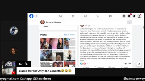 Soncerae gets exposed, lying on a livestream. Then, it runs when the questions get too deep. #live