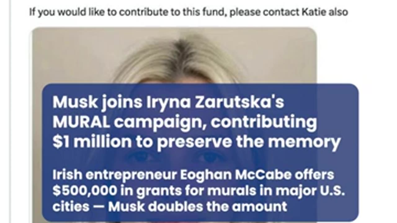 Elon Donates One Million To Lryna Project
