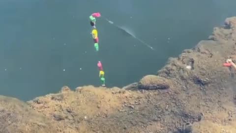 Aggressive Fish Strike at My Favorite Fishing Spot! Unbelievable Action!