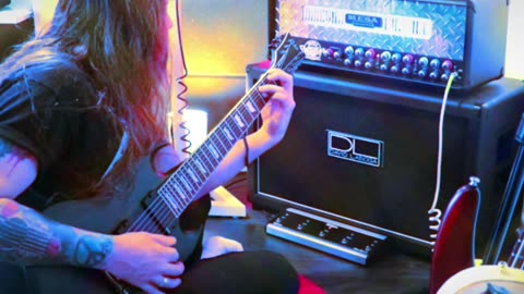 ESP LTD VP407 Viper 7 / Mesa Boogie Triple Rectifier Solo Head 150 W / David Laboga 212FS
