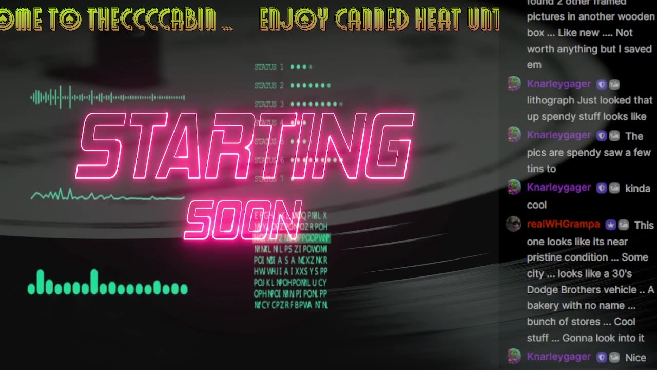 Wednesday Evening at The Cabin