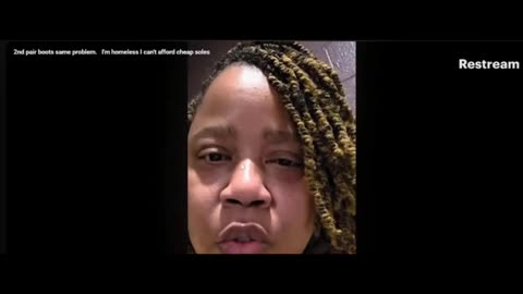 Broke boots broke her boots again