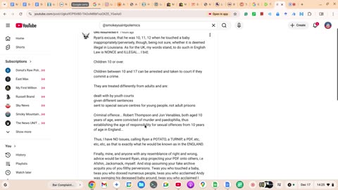 Notifying Rob Reed about Ongoing Bill Cuthbert Defamation/Inciting Hate/Brickner Approval 17/12/25